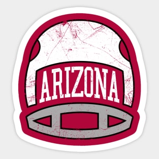 Arizona Retro Helmet - Red Sticker